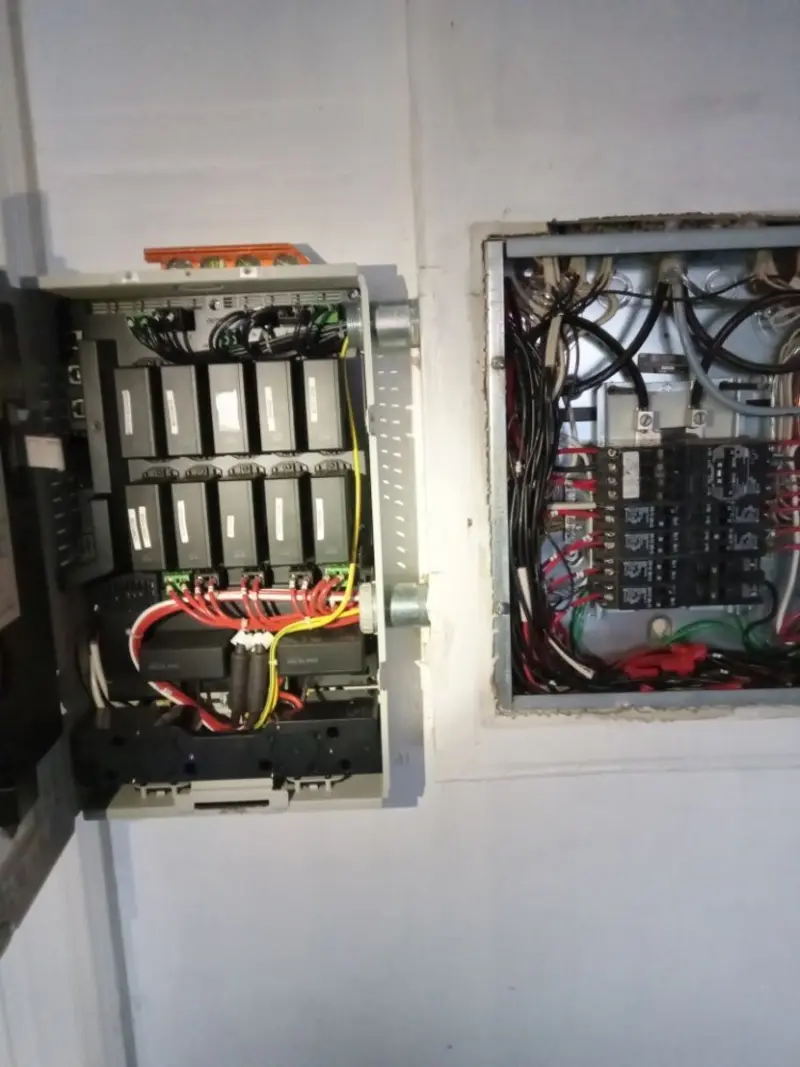 Electrical panel upgrade completed for Ring Doorbell Installation in Crystal Springs